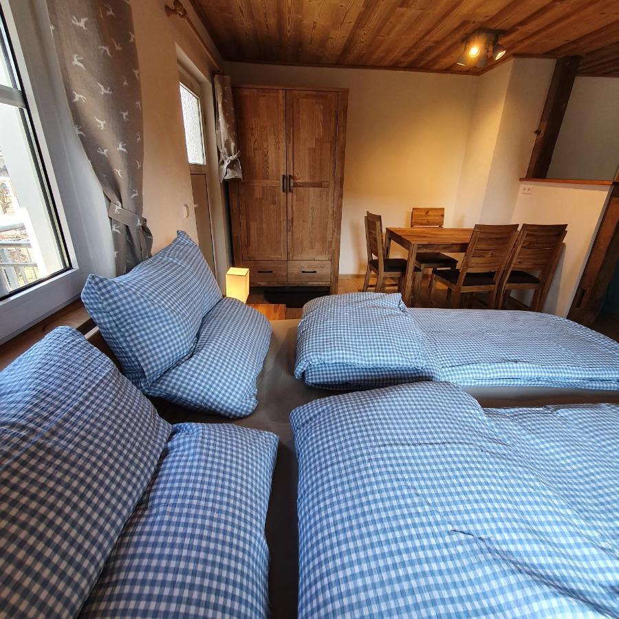 Alte Backstube - Ferienwohnung Huettenstube Und Ferienzimmer Auszeit Erkenbrechtsweiler Zewnętrze zdjęcie