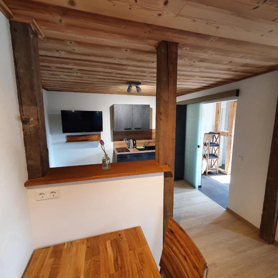 Alte Backstube - Ferienwohnung Huettenstube Und Ferienzimmer Auszeit Erkenbrechtsweiler Zewnętrze zdjęcie